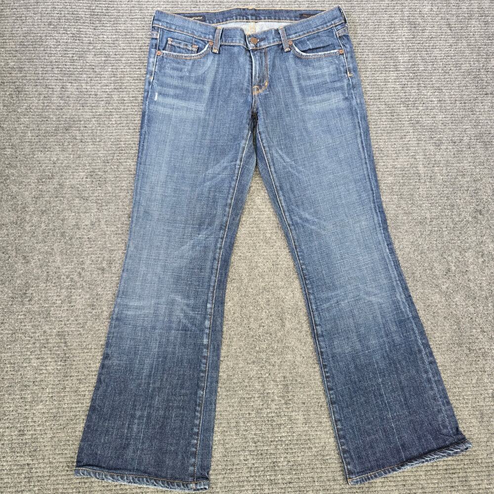 Citizens of Humanity Low Waist Bootcut Jeans Womens 32 Measures 32x30